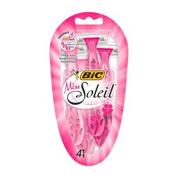 BIC | MISS SOLEIL | Ξυραφάκια Miss Soleil 4 Τεμάχια