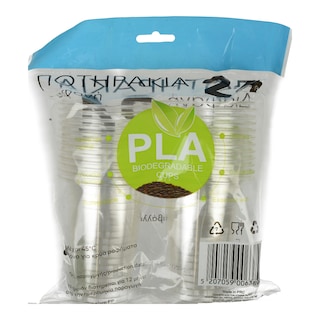 - | Ποτηράκια PLA Διαφανή 24 Τεμάχια