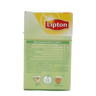 LIPTON | LINEA | ΤΣΑΪ ΠΡΑΣΙΝΟ 20 ΦΑΚΕΛΑ Χ 2,3 GR