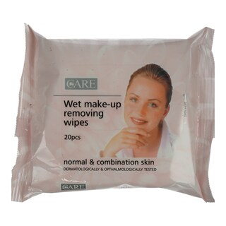 CARE | Υγρά Μαντηλάκια Ντεμακιγιάζ Κανονικό Δέρμα 20 Τεμάχια