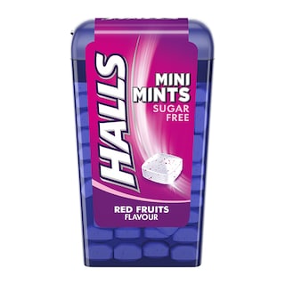 HALLS | Καραμέλες Mini Mints Κόκκινα Φρούτα 12.5g
