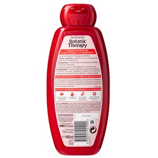 BOTANIC THERAPY | Σαμπουάν Βαμμένα Μαλλιά Argan Oil & Cranberry 400ml