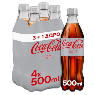 COCA COLA | .  4x500ml 3+1δωρο