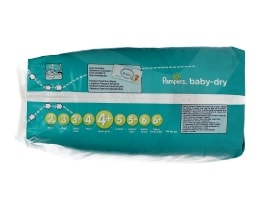 PAMPERS | BABY DRY | ΠΑΝΕΣ ΜΩΡΟΥ MAXI PLUS No 4+ 39 ΤΕΜ