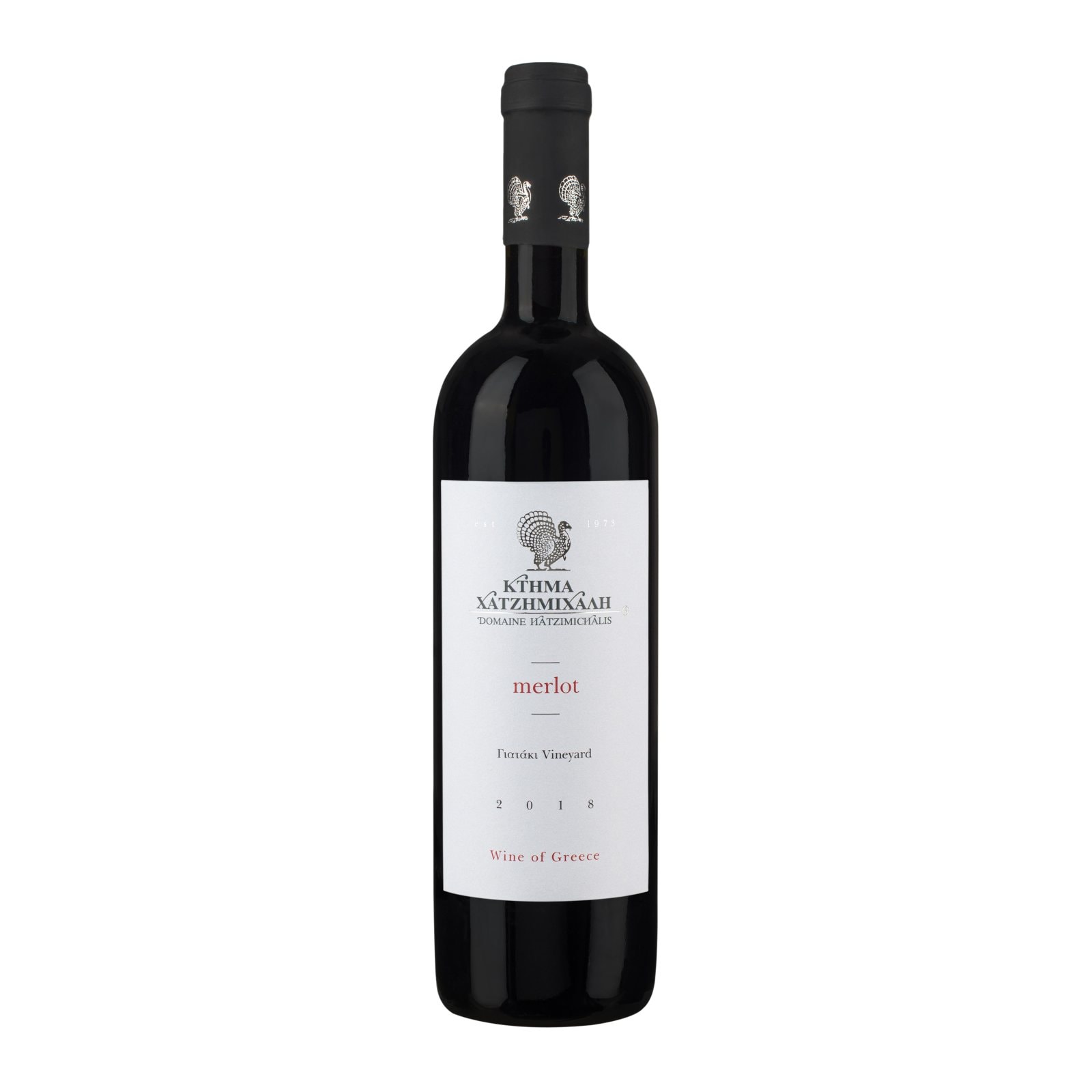 ΚΤΗΜΑ ΧΑΤΖΗΜΙΧΑΛΗ Οίνος Ερυθρός Merlot 750ml