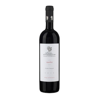 ΚΤΗΜΑ ΧΑΤΖΗΜΙΧΑΛΗ | ΟΙΝΟΣ ΕΡΥΘΡΟΣ MERLOT 750 ML