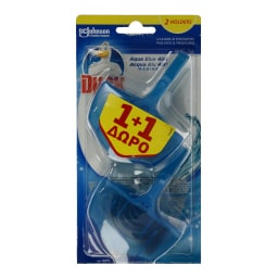 DUCK | Block Λεκάνης WC Aqua Blue 4in1 40g 1+1 Δώρο