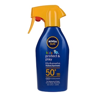 NIVEA | Αντηλιακό Kids Protect & Play Trigger SPF50 300ml