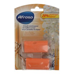 AFROSO | WC REFILL ΓΙΑΣΕΜΙ 2 X 40 GR