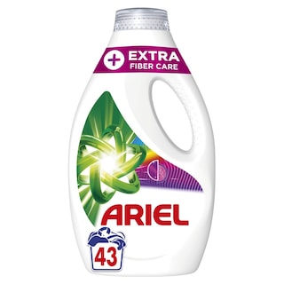 ARIEL | Υγρό Πλυντηρίου Ρούχων Extra Fiber Care 43 Μεζούρες