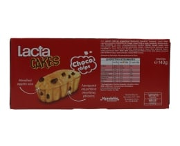 LACTA | CAKE BAR CHOCO CHIPS 140 GR