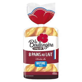 LA BOULANGERE | Ψωμάκια Brioche Γάλακτος 8x35g