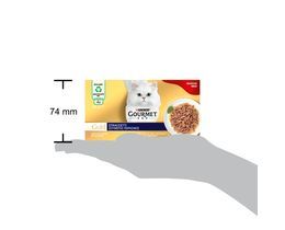 GOURMET | Γατοτροφή Σολομός & Ψάρια Ωκεανού 4x85g