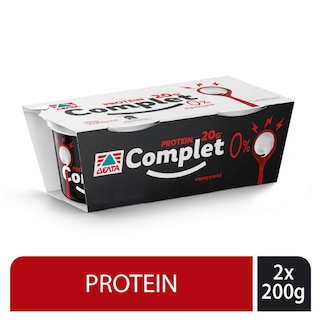 COMPLET | Γιαούρτι Protein 0%  2 X 200 gr
