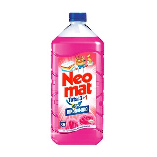NEOMAT | Yγρό Πλυντηρίου Ρούχων Άγριο Τριαντάφυλλο 36 Μεζούρες