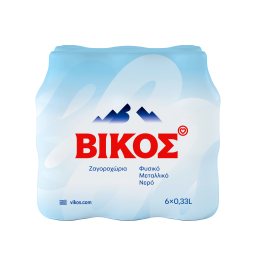 Νερό Φυσικό Μεταλλικό 6x330ml