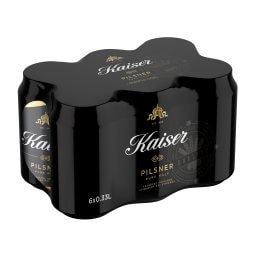 KAISER | Μπύρα Pilsner Κουτί 6x330ml