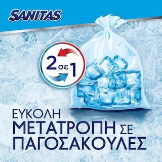 SANITAS | Ice Cube Trays with Automatic Closure 10 pcs