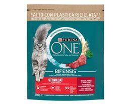 PURINA ONE | Γατοτροφή Sterilcat Βοδινό & Σιτάρι 800g