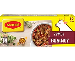 MAGGI | Κύβοι Ζωμού Βοδινό 6Lt 12Τεμάχια 132gr