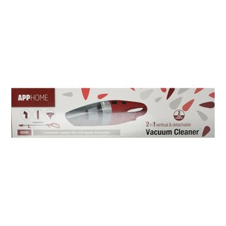 APP | Σκούπα Ηλεκτρική 2σε1 600W 1 Τεμάχιο