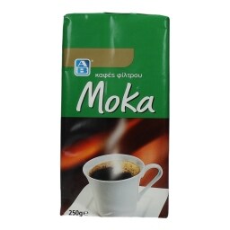 ΑΒ | ΚΑΦΕΣ ΦΙΛΤΡΟΥ ΜΟΚΑ 250 GR