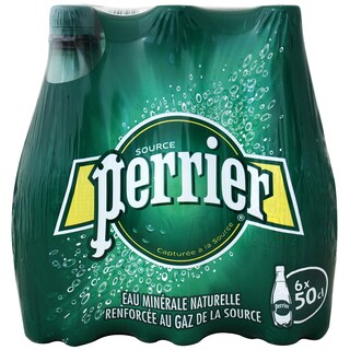 PERRIER | Water Natural Mineral Sparkling 6x500ml