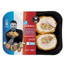 ΑΒ YOU'LL LOVE | Χειροποίητο Cordon Bleu με Πουρέ Πατάτας 380g