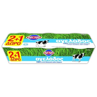 ΚΡΙ ΚΡΙ | Γιαούρτι Αγελάδος 3.9% Λιπαρά 3x200g 2+1 Δώρο