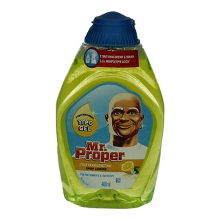 MR PROPER | ULTRA ΥΓΡΟ ΓΕΝΙΚΟΥ ΚΑΘΑΡΙΣΜΟΥ ΛΕΜΟΝΙ 400 ML