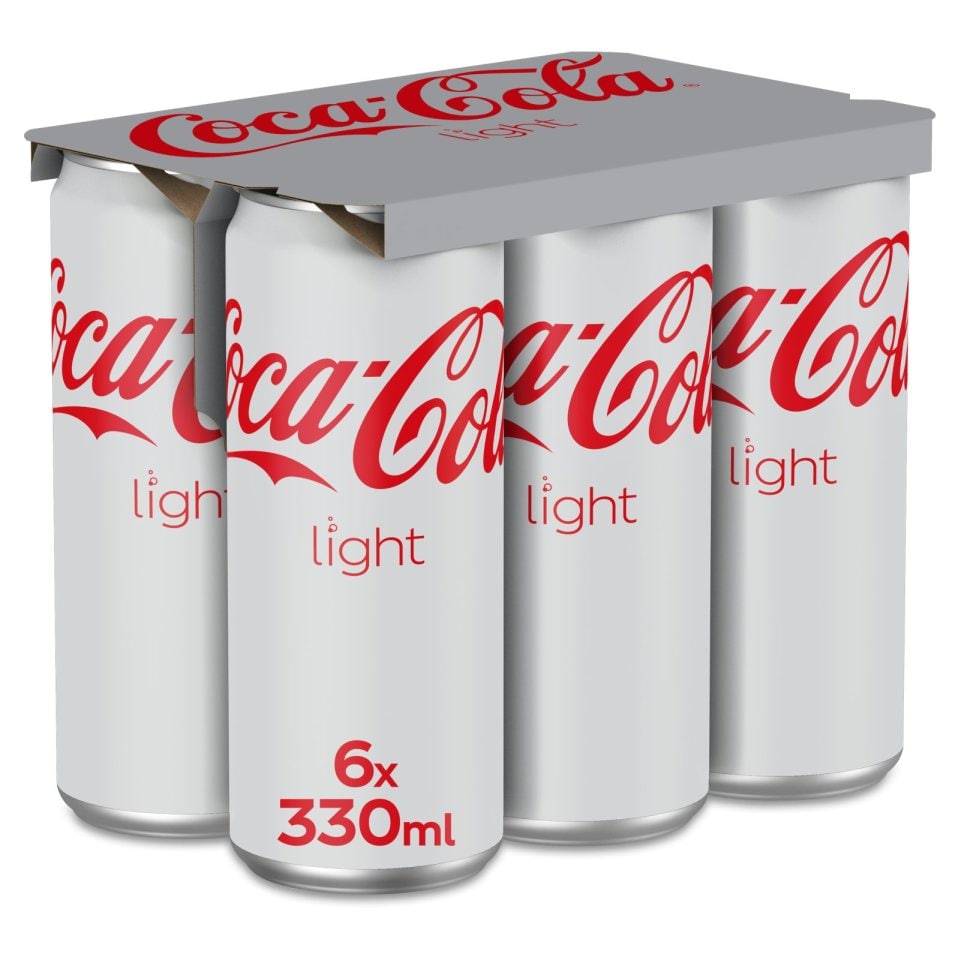 COCA COLA Αναψυκτικό Cola Κουτί 6x330ml