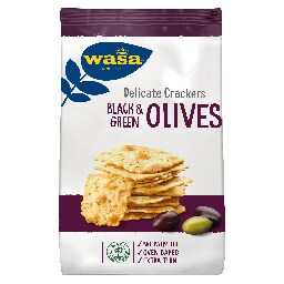 WASA | WASA THIN CRACKERS OLIVE 12X0.15GR  180GR