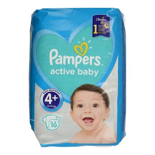 PAMPERS | PAMPERS ACTIVE BABY NO 4  16T CP