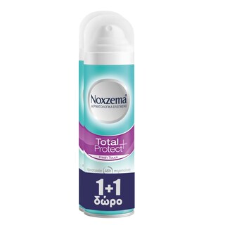 NOXZEMA | Αποσμητικό Spray Total Protect Fresh Touch 1+1 Δώρο 150ml
