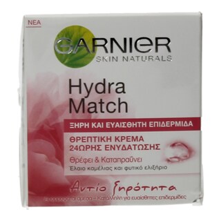 GARNIER | HYDRA MATCH | Κρέμα Προσώπου Hydra Match Ξηρή Επιδερμίδα 50ml