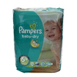 PAMPERS | BABY DRY | ΠΑΝΕΣ ΜΩΡΟΥ EXTRA LARGE PLUS No 6+ 19 ΤΕΜ