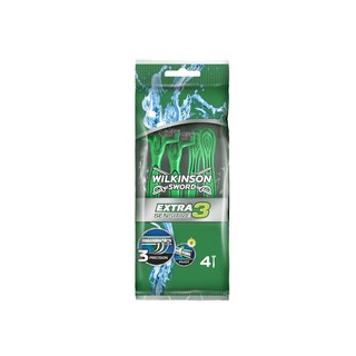 WILKINSON | Ξυραφάκια Extra 3 Sensitive 4 Τεμάχια