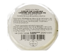 - | Τυρί Κατσικίσιο με Κρέμα Κάστανου 60g