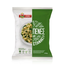 ΜΠΑΡΜΠΑ ΣΤΑΘΗΣ | Πένες με Σπανάκι 600g