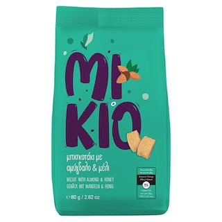 ΚΡΗΤΩΝ ΑΡΤΟΣ | Μπισκοτάκι Μικιό Αμύγδαλο και Μέλι 80g