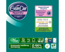 EVERY DAY | ΣΕΡΒΙΕΤΕΣ HYPER DRY ULTRA PLUS SUPER 10 ΤΕΜ