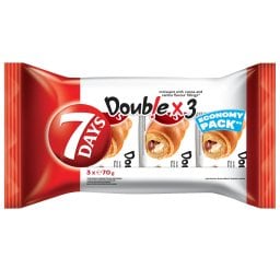 Κρουασάν Double Κακάο & Βανίλια 3x70g