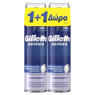 GILLETTE | Αφρός Ξυρίσματος Conditioning 250ml 1+1 Δώρο