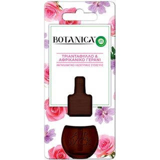 AIRWICK | Αρωματικό Χώρου Ανταλλακτικό Τριαντάφυλλο & Αφρικάνικο Γεράνι 19ml