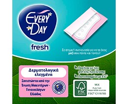 EVERY DAY | Σερβιετάκια Normal Fresh 40+20 Τεμάχια Δώρο