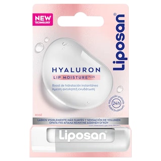 LIPOSAN | Ενυδατικό Χειλιών Hyaluron Lip Moisture Plus Rose 5.2g