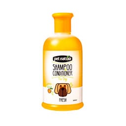 PET NATURA | Σαμπουάν και Conditioner Σκύλων με Ροδάκινο  500 ml