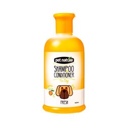 PET NATURA | Σαμπουάν και Conditioner Σκύλων με Ροδάκινο  500 ml