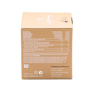 COFFEE WAY | Καφέ Φίλτρου Βανίλια Φουντούκι Μερίδες 10x7.5g