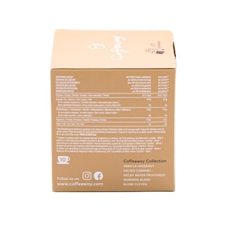 COFFEE WAY | Καφέ Φίλτρου Βανίλια Φουντούκι Μερίδες 10x7.5g